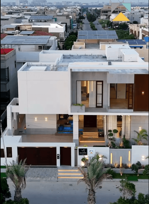 Super Luxurious 680 Yards Brand New Semi Furnished House available for Sale in Phase VIII DHA Karachi